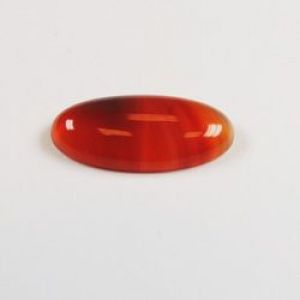 Agata Roja||Oval Cabochon 24x12mm